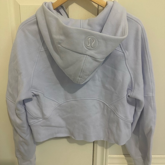 lululemon cropped half zip scuba - Picture 2 of 2